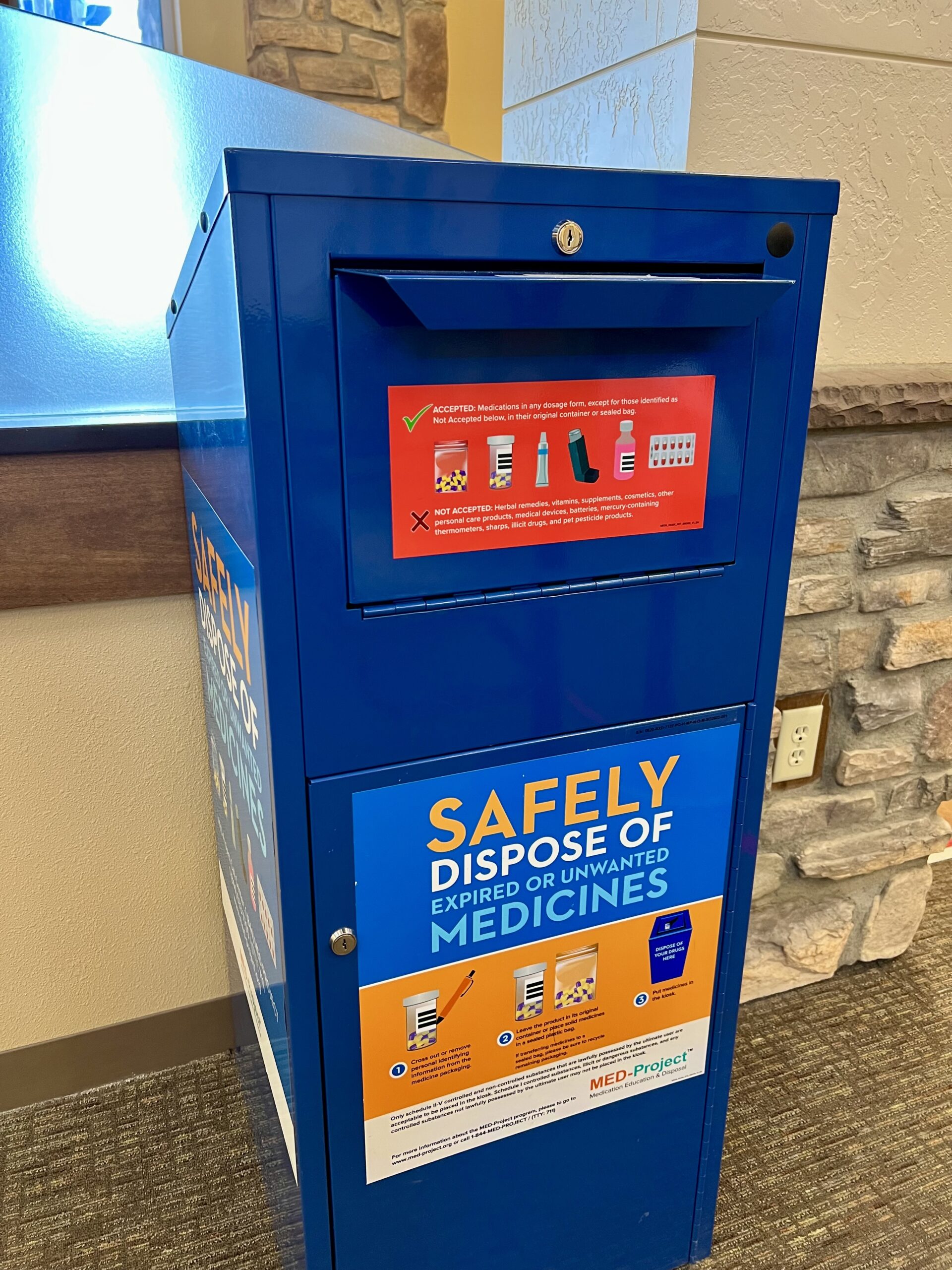 Community Health Center drop box