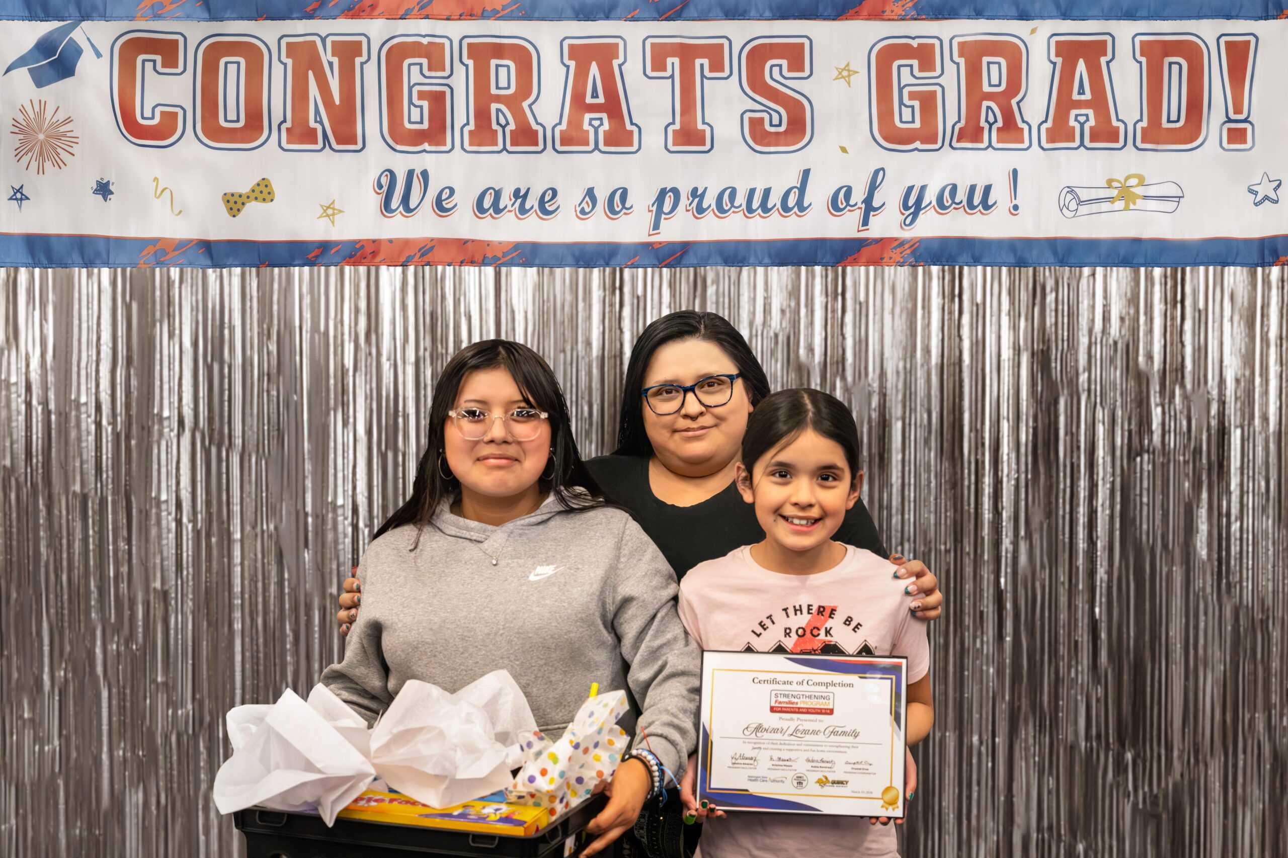 Families participating in Strengthening Families Program